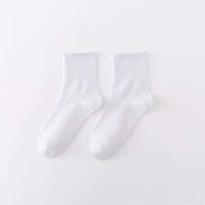 Chaussette blanche femme classique