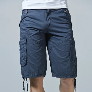 Bermuda cargo bleu marine