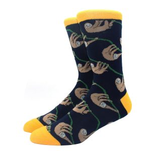 Chaussette motif paresseux