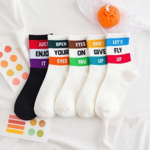 Lot chaussettes femme motivation
