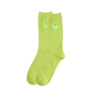 Chaussette fruit pomme verte