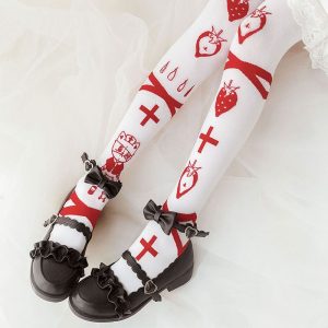 Chaussette haute punk