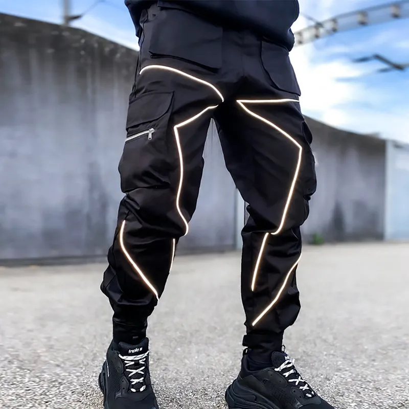 Cargo pants reflective