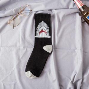 Chaussette tête de requin