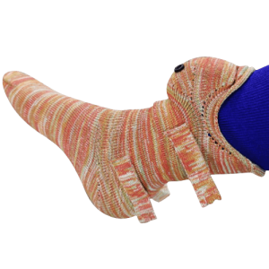 Chaussette fantaisie caméléon