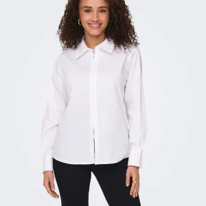 JDYMIO L/S ZIP SHIRT WVN EXP