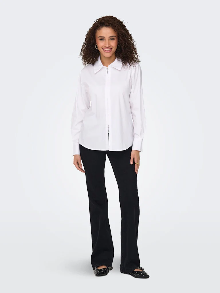 JDYMIO L/S ZIP SHIRT WVN EXP – Image 3