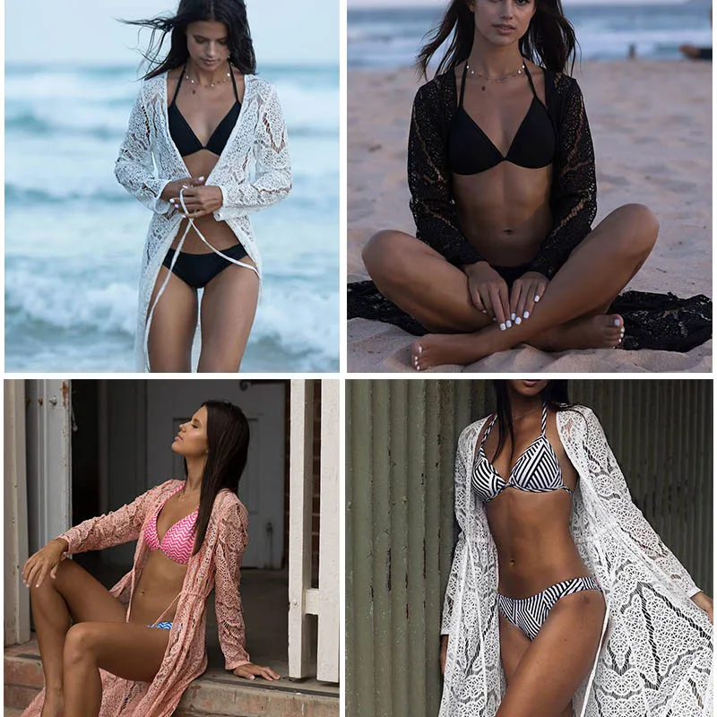 Longue robe de plage Crochet – Image 4