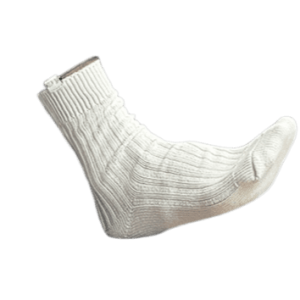 Chaussette blanche épaisse