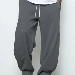 Jogging Oversize Homme Gris Foncé