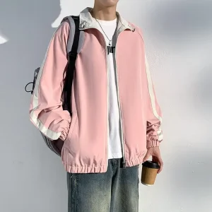 Veste Oversize Homme Rose