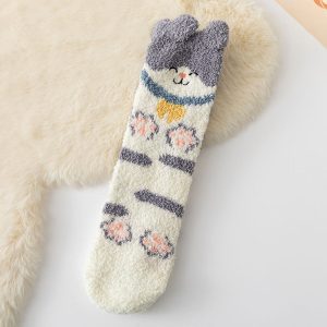 Chaussette fantaisie oreille animaux