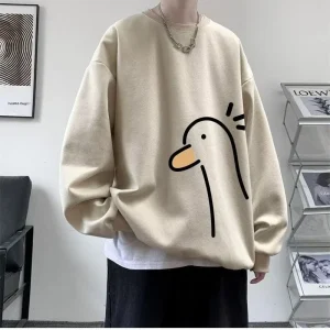 Pull Oversize Homme Imprimé