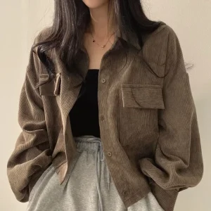 Veste Légère Oversize Femme