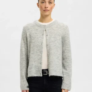 SLFLULU NEW LS KNIT CARDIGAN NOOS