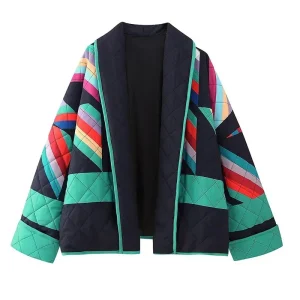 Veste Oversize Femme Coloré