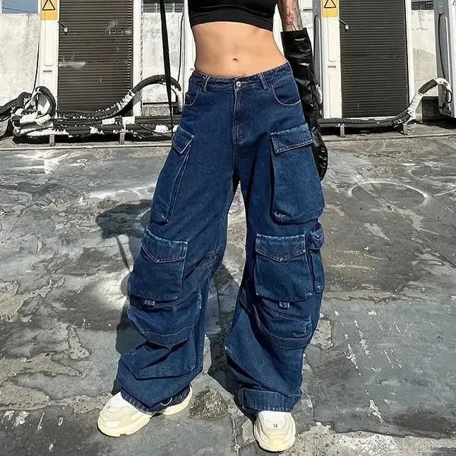 Cargo bleu electrique