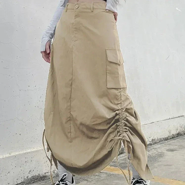 Bella Hadid cargo skirt – Image 5