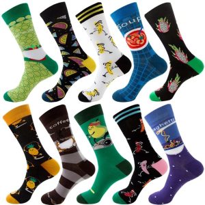 Lot chaussettes homme aliments