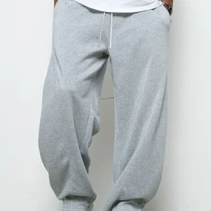 Jogging Large Homme Gris Clair