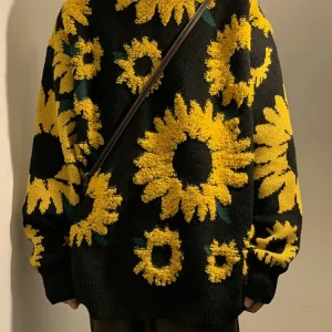 Pull Oversize Brodé