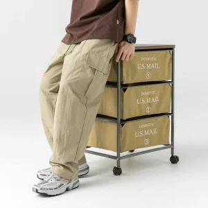 Cargo kaki homme