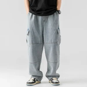 Baggy cargo jeans mens