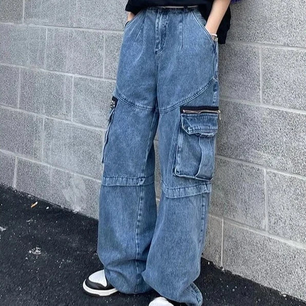 Baggy cargo jeans womens – Image 3