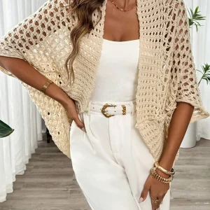 Cardigan Oversize Femme Maille