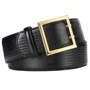 Ceinture Large Femme Cuir Noir