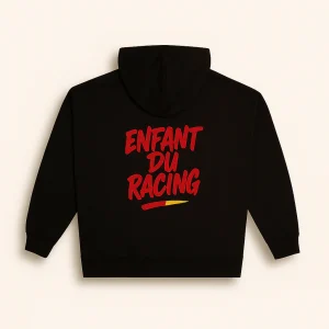 Hoodie Oversize - Graffiti Rouge