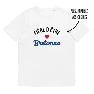 T-shirt personnalisé Fière d&rsquo;être