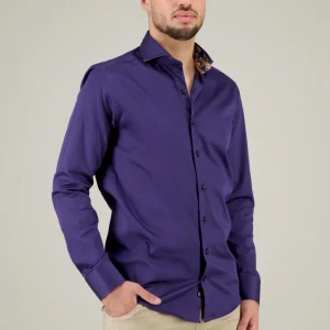 Overhemd Lange Mouw Marino Navy