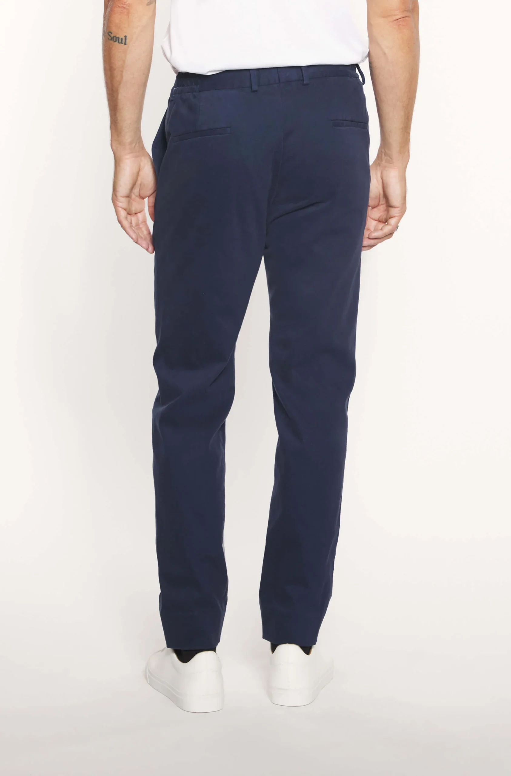 AD 39 - Pantalon Chino Cachemire Marine – Image 3