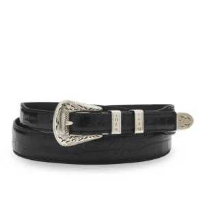 AD 122 - Ceinture Cowboy Noir