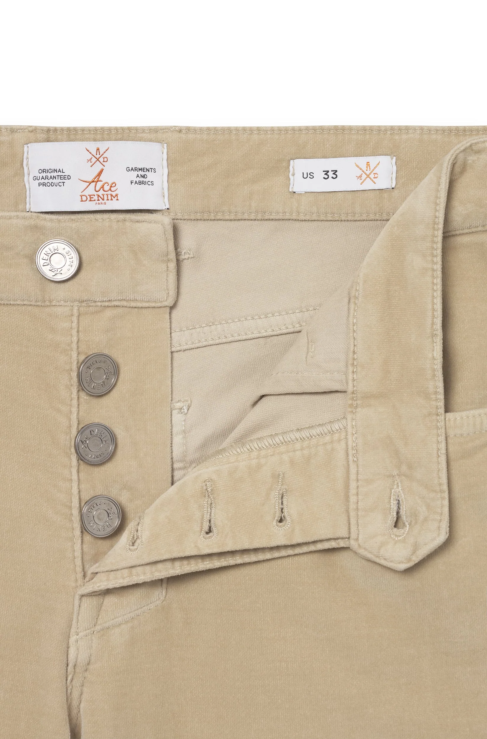 AD 20 - Pantalon Velvet Beige – Image 3