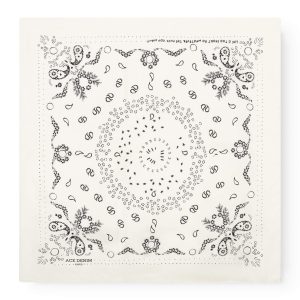 AD 400 - Carré en Soie Blanc