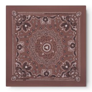 AD 400 - Carré en Soie Marron