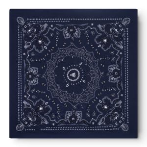 AD 400 - Carré en Soie Marine