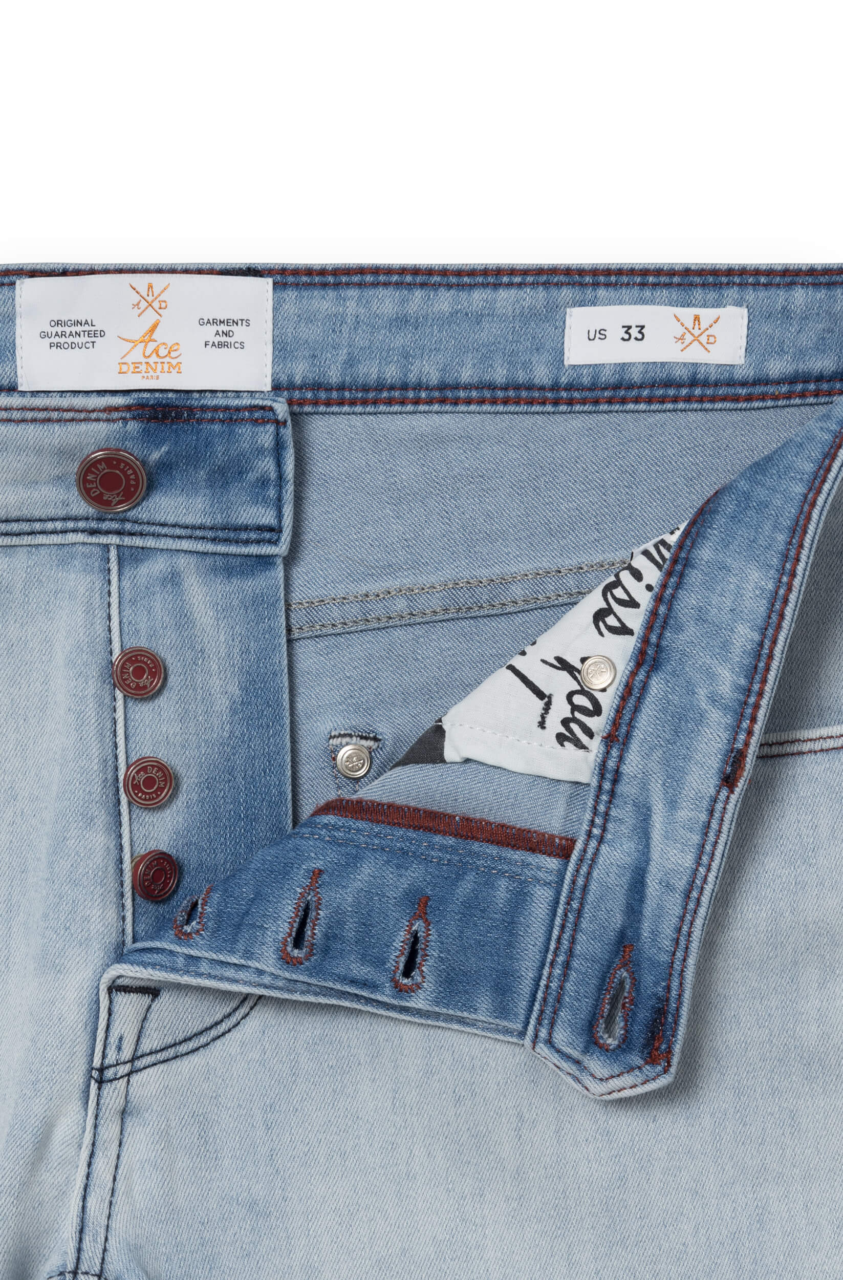 AD 06 Denim - Bleu Délavé Petrus – Image 2