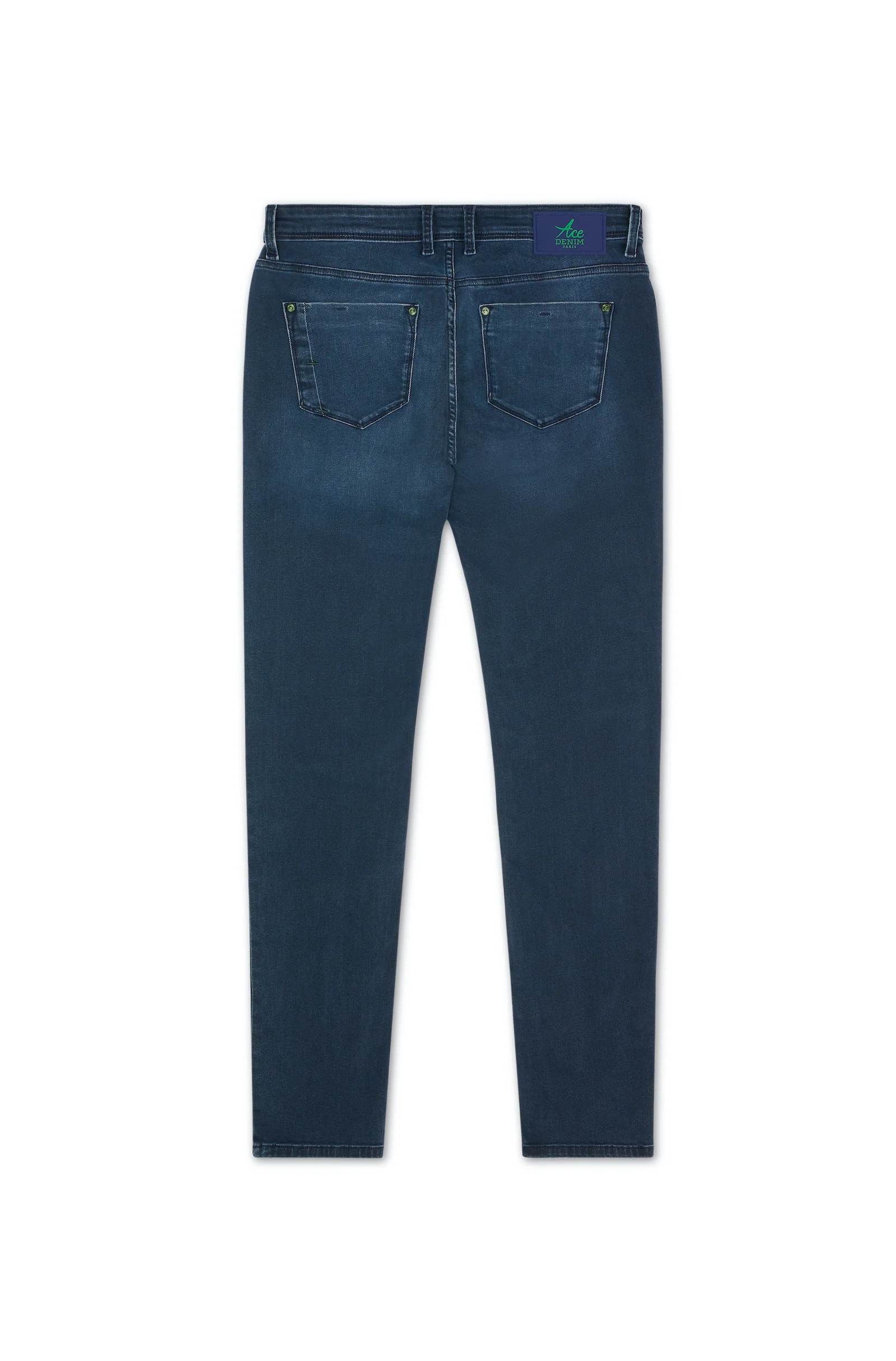 AD 02 Denim - Dark Blue/ Green – Image 5