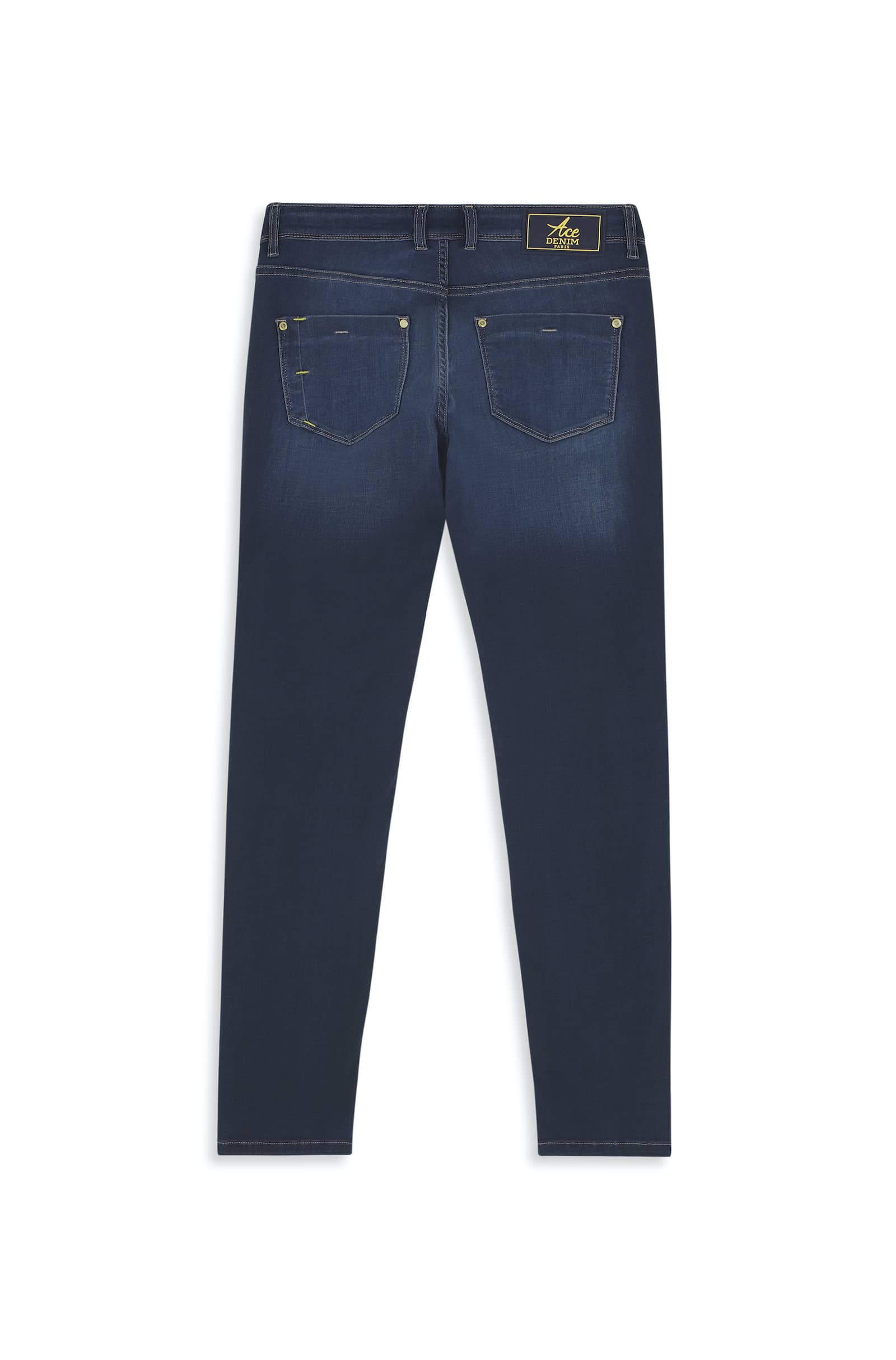 AD 02 Denim - Dark Blue/ Yellow – Image 5