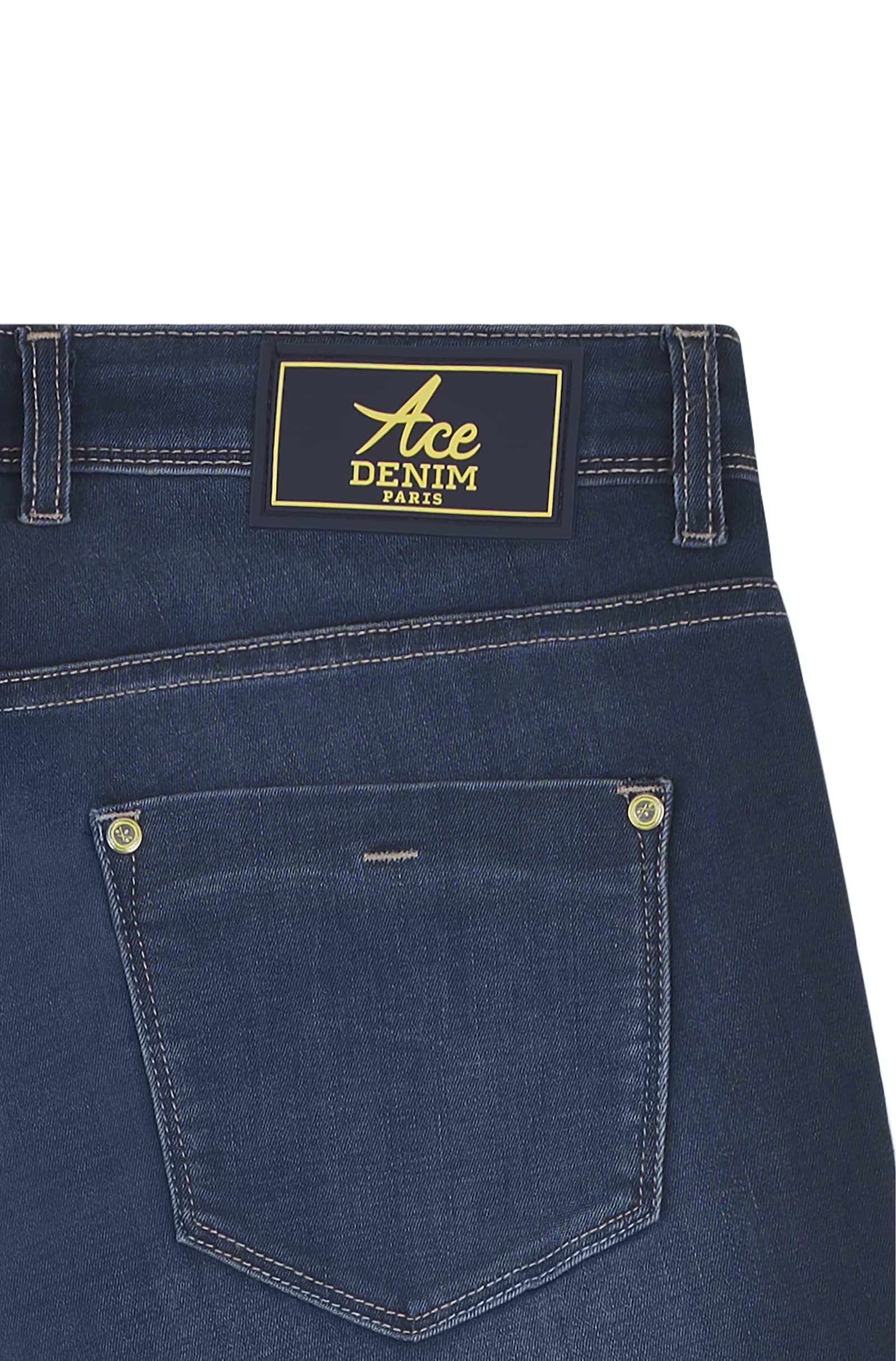 AD 02 Denim - Dark Blue/ Yellow – Image 6
