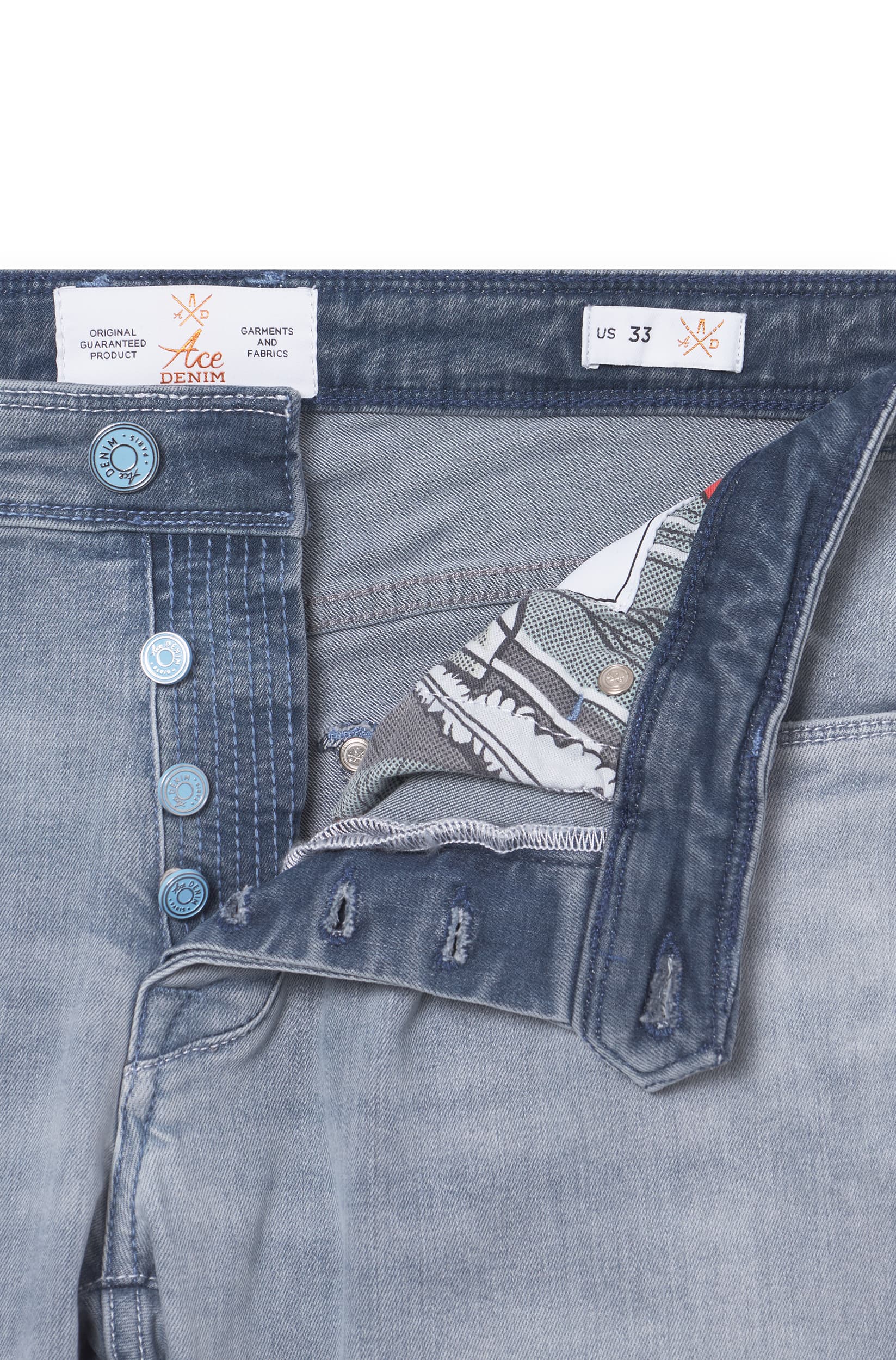 AD 50 Denim - Light Blue Grey – Image 3