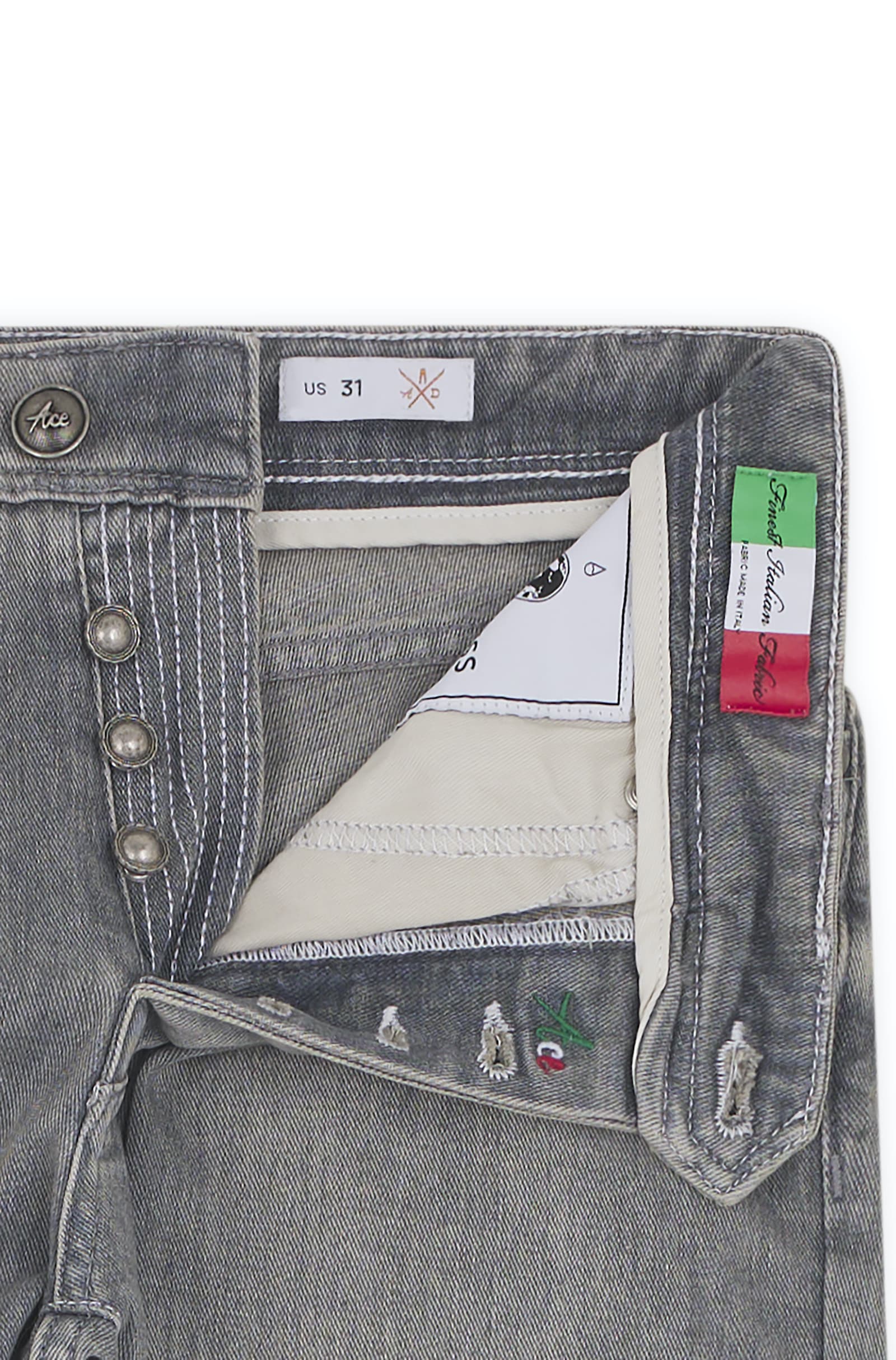 AD 33 Roma Denim - Grey – Image 3