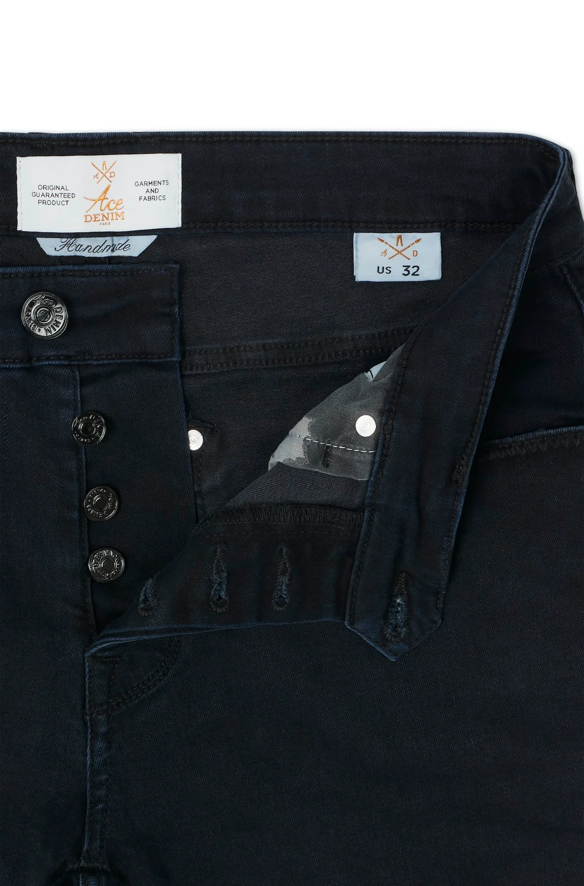 AD 05 Denim - Medium Stone/ Black – Image 3