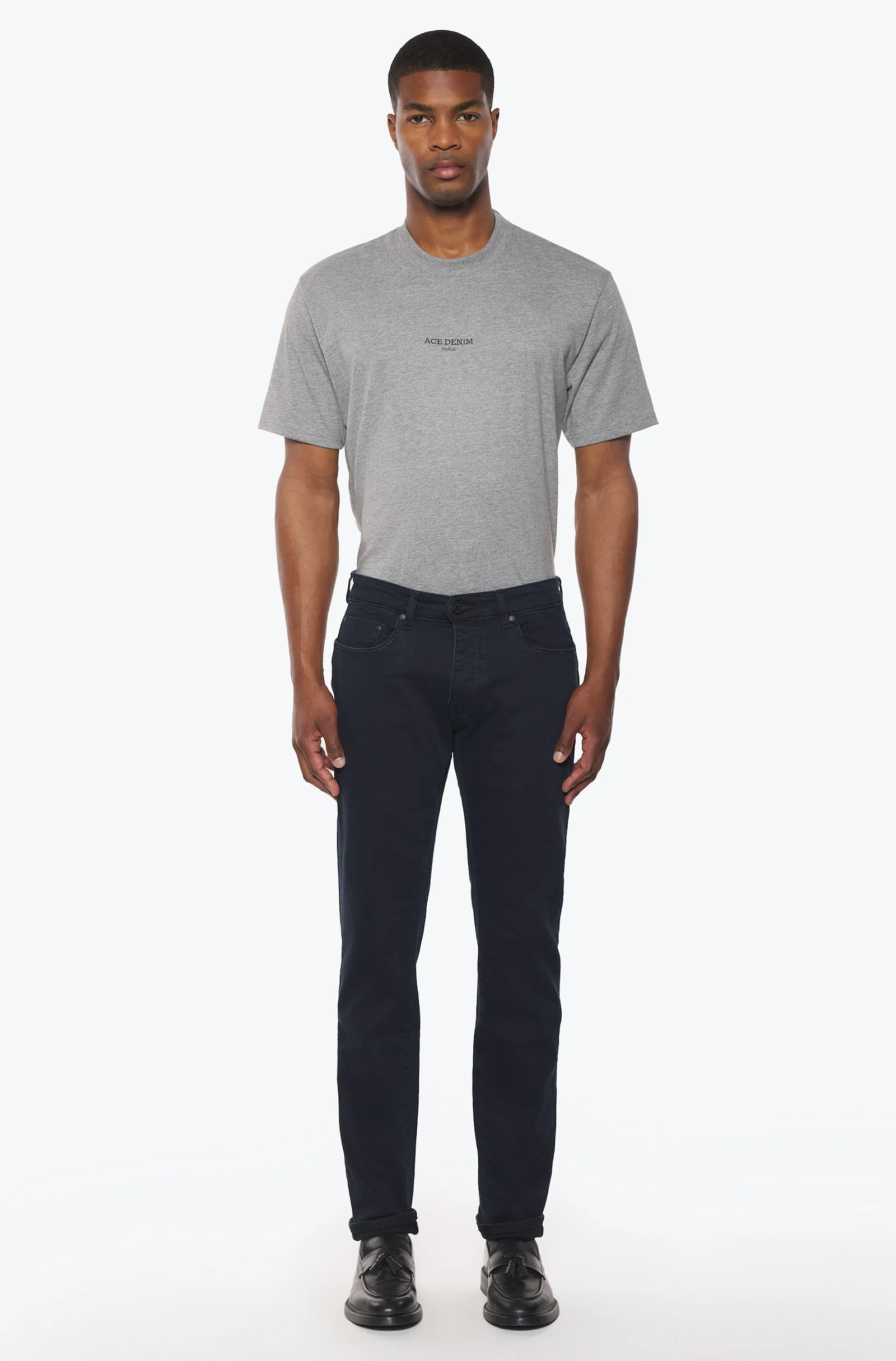 AD 05 Denim - Medium Stone/ Black – Image 2