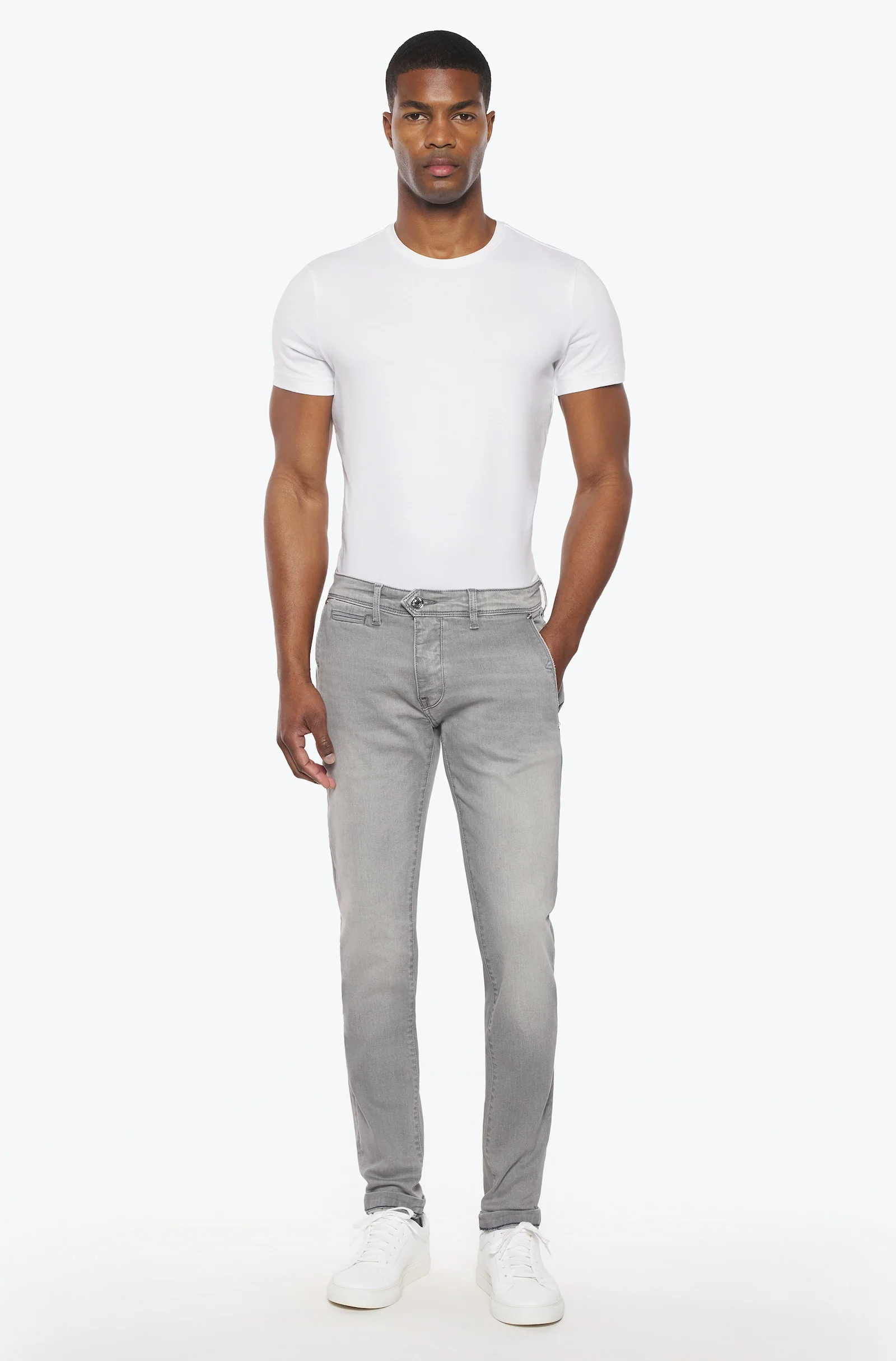 AD 13 - Milano Pants/ Moon Grey – Image 2