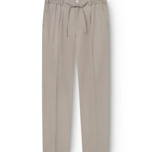 AD 47 - Pantalon Ample en Laine Mérinos Beige