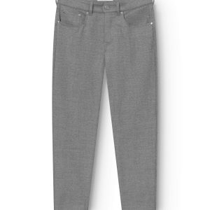 AD 45 - Pantalon en Flanelle de Laine Gris